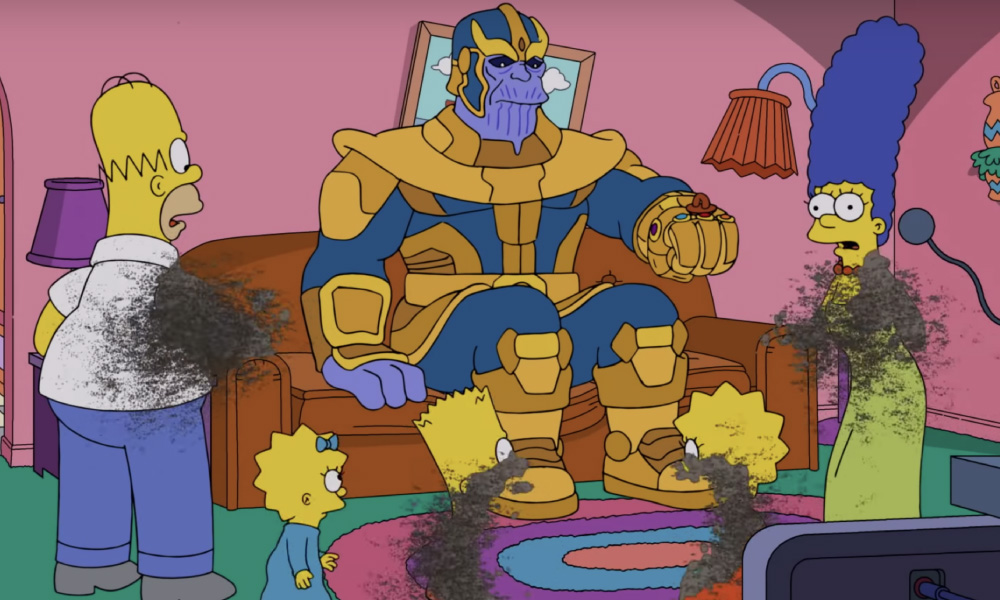 Os Simpsons | Thanos aparece em abertura de novo episódio da série