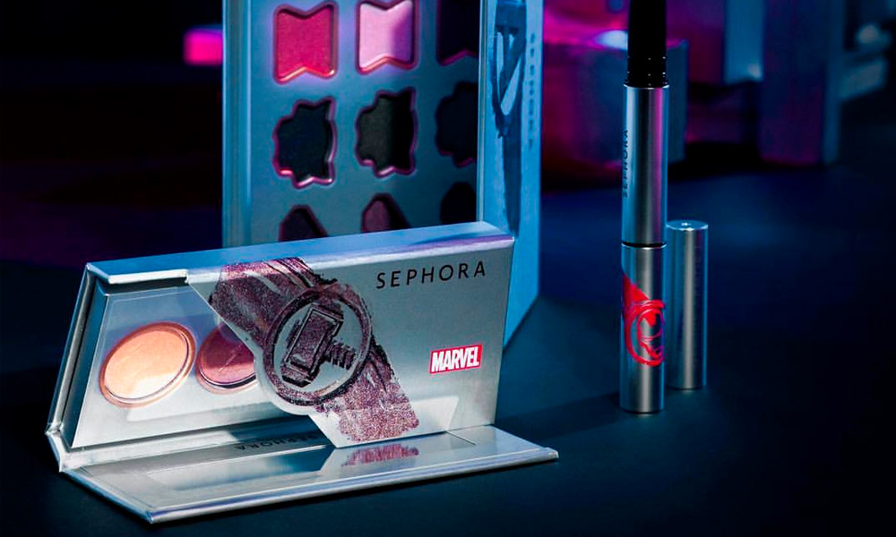 Sephora e Marvel lançam coleção de maquiagem inspirada em Vingadores