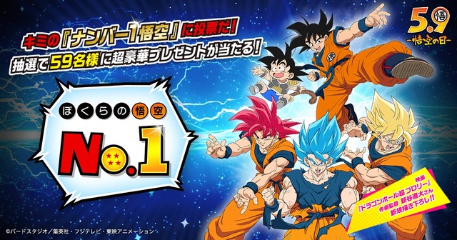 Dragon Ball | Eleja o seu Goku favorito no Goku Day 2019