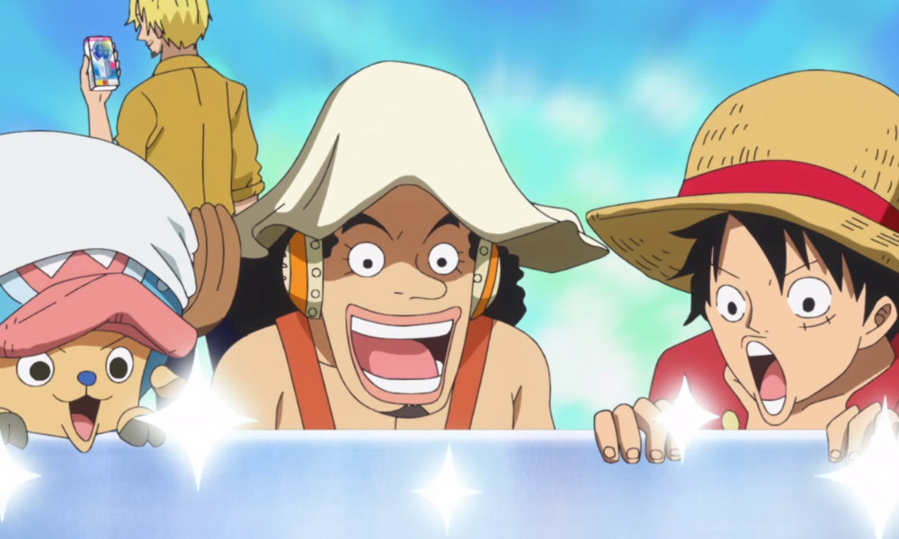 Personagens de One Piece estrelam comercial de produtos de limpeza