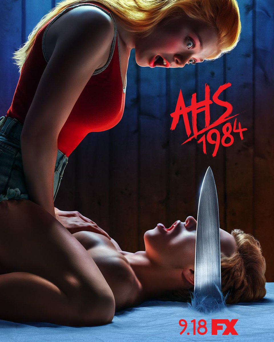American Horror Story: 1984 | Confira os novos posteres da 9ª temporada 