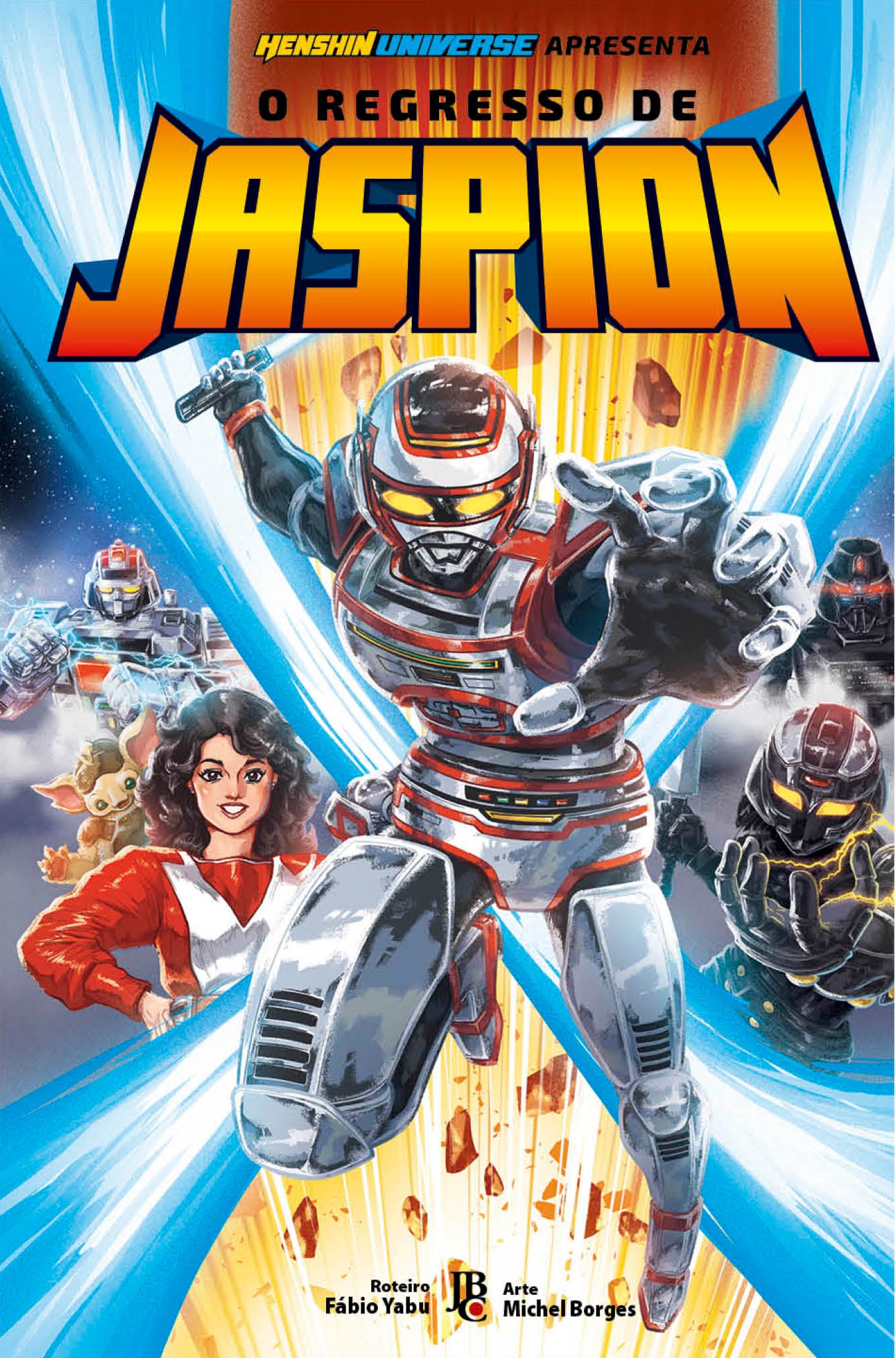 Jaspion | JBC revela capa do 1º volume e detalhes do novo mangá