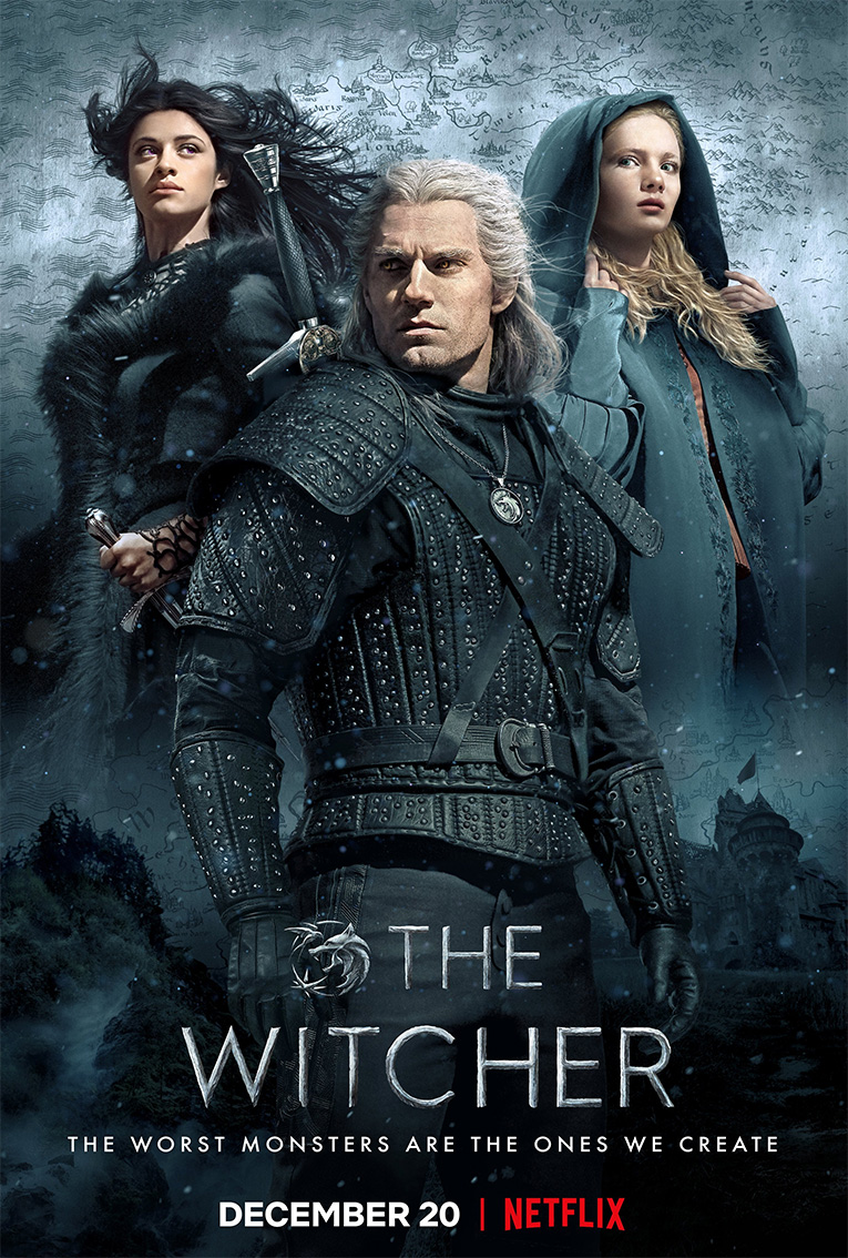 The Witcher | Série ganha novo poster com Geralt, Yennefer e Ciri