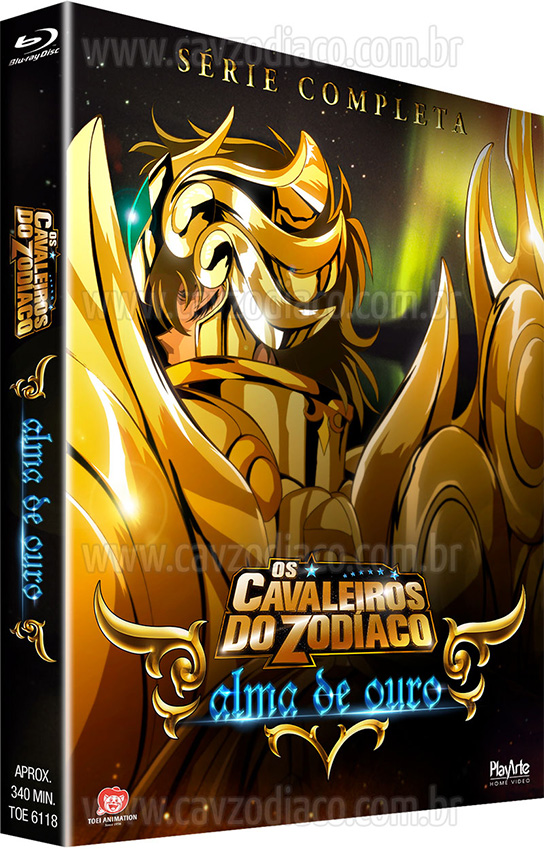 Cavaleiros do Zodíaco: Alma de Ouro | Box de DVDs e Blu-ray ganham data de lançamento