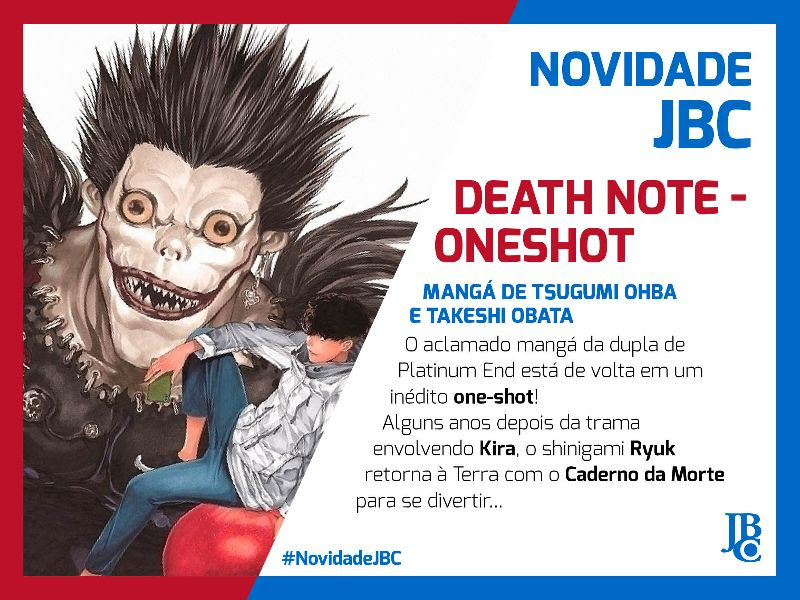 Death Note | One-shot será lançado no Brasil pela JBC