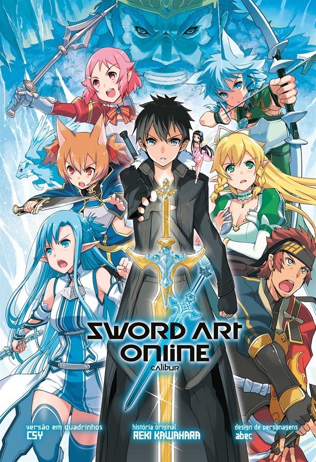 Sword Art Online: Calibur | Mangá será lançado no Brasil em julho