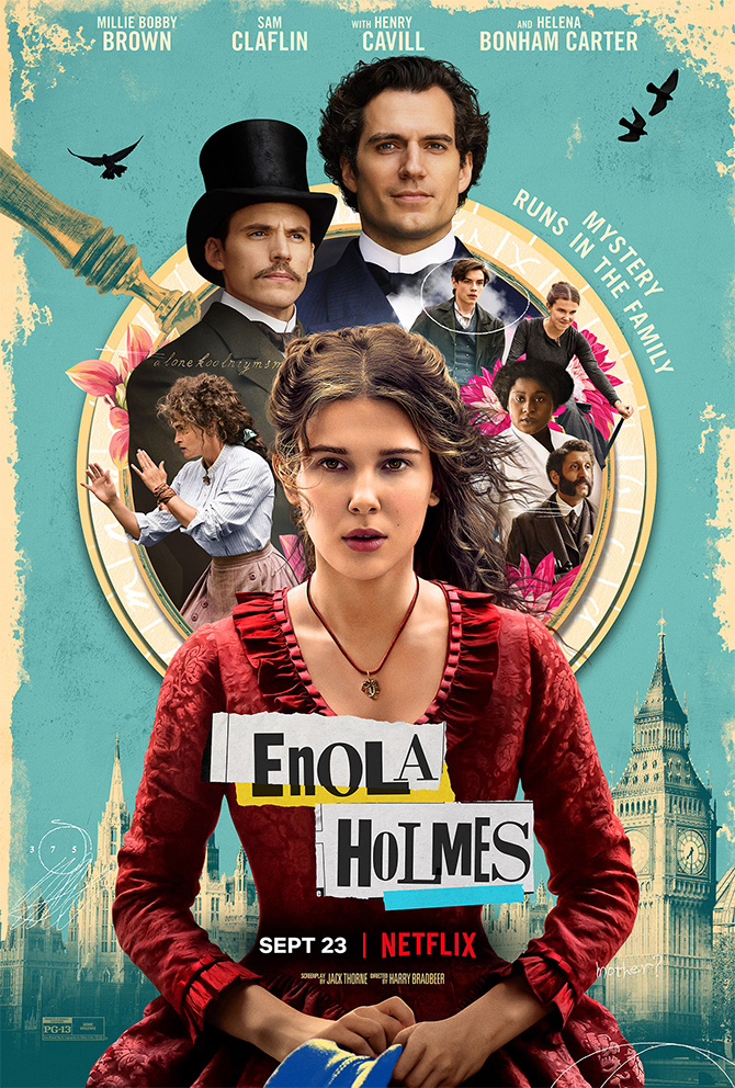 Enola Holmes ganha poster oficial e confirma data de estreia na Netflix