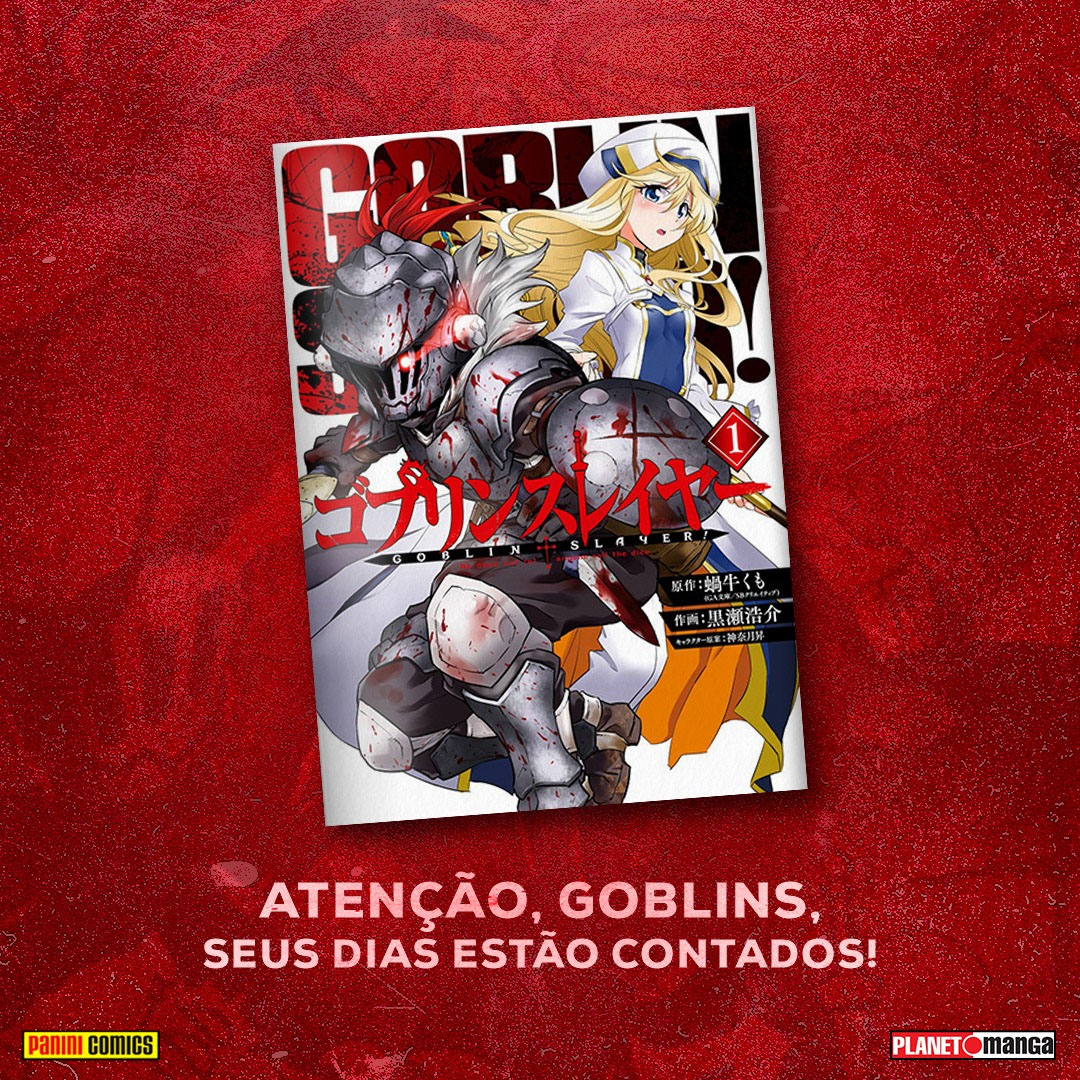 Mangá de Goblin Slayer será lançado no Brasil pela Panini