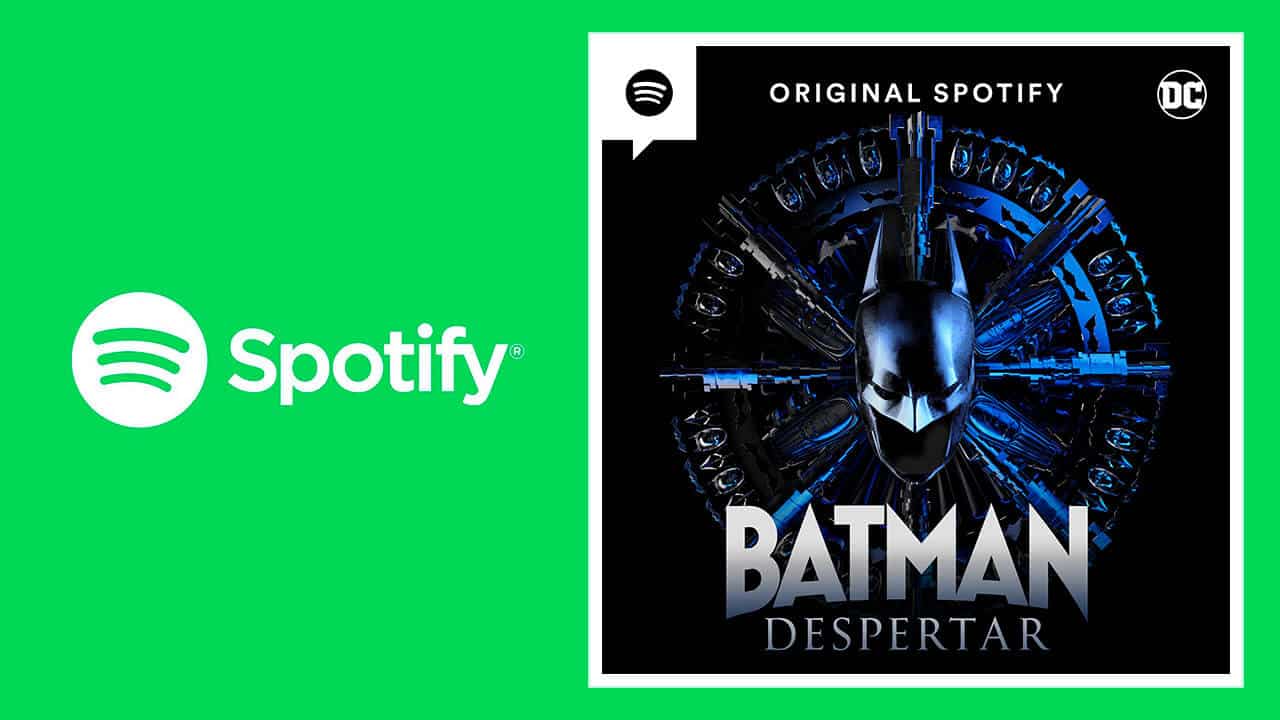 Batman Despertar prévia no Spotify
