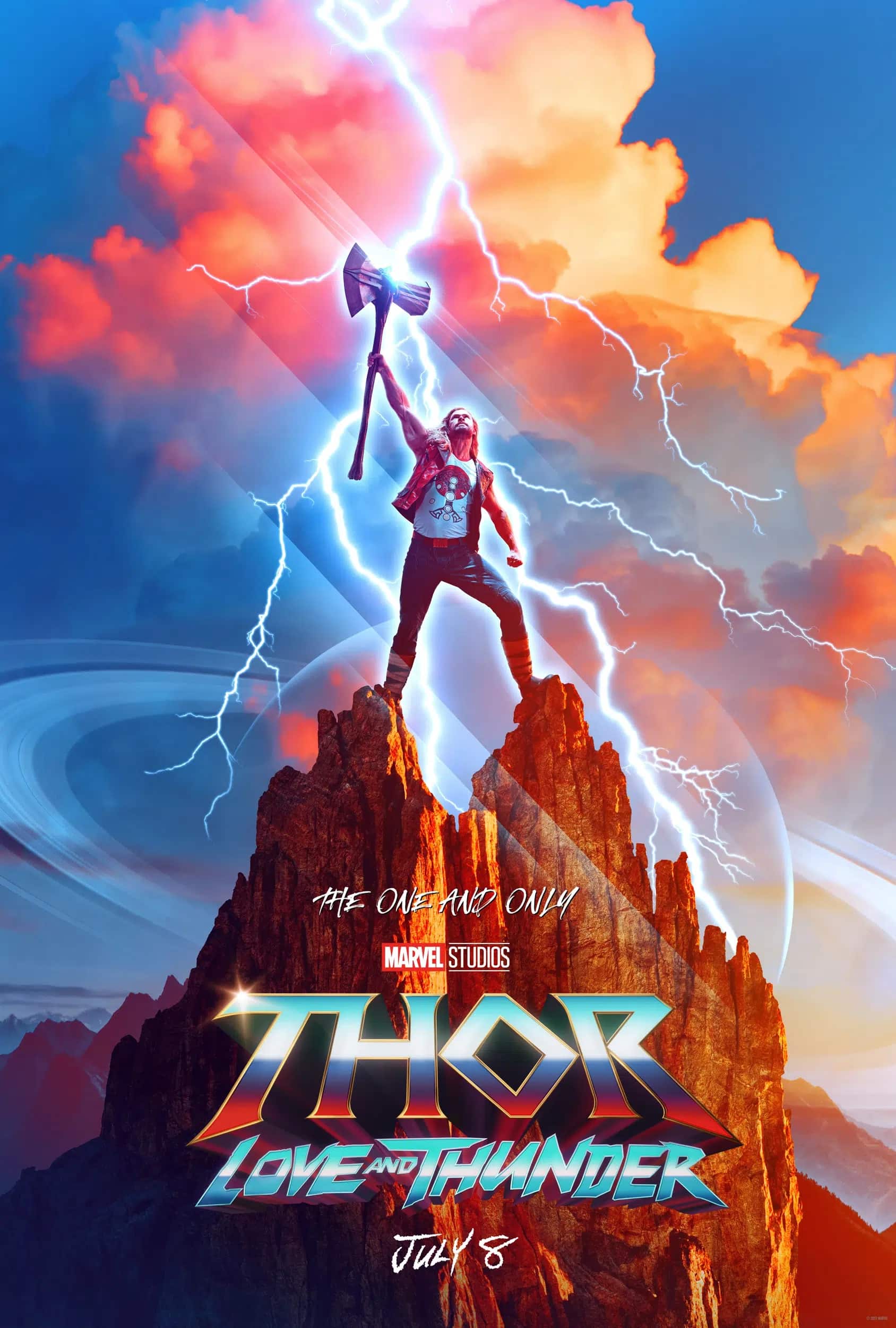 Thor amor e Trovão novo pôster