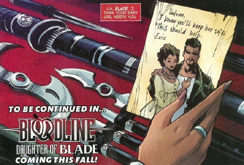 Bloodline filha de Blade Marvel