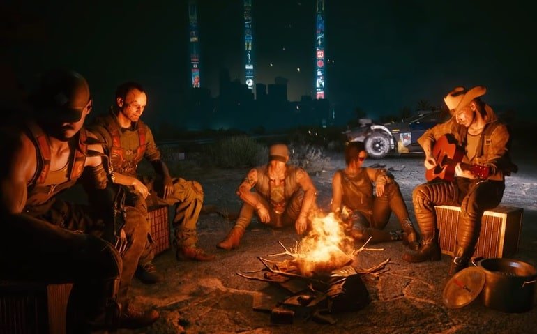 Cyberpunk missão Amigo Estou Aqui