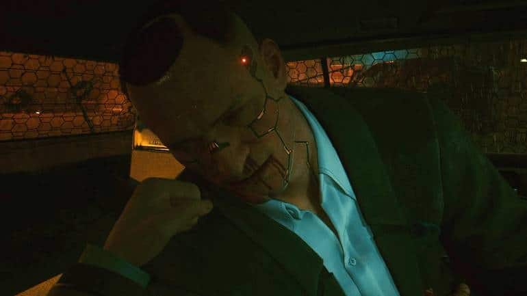 Cyberpunk missão O Roubo