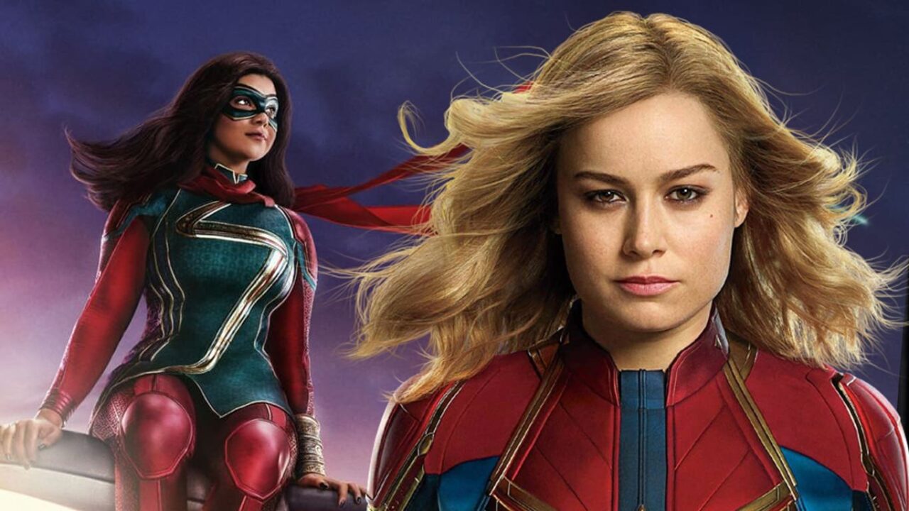 Ms.  Marvel and Captain Marvel 1