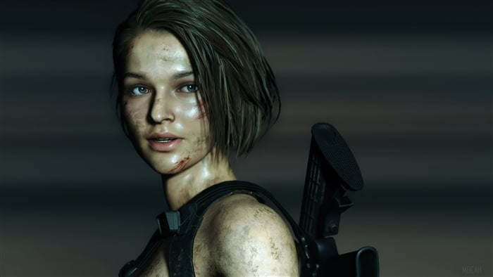 346507 Jill Valentine RE3 Resident Evil 3 Remake Video Game Screenshot