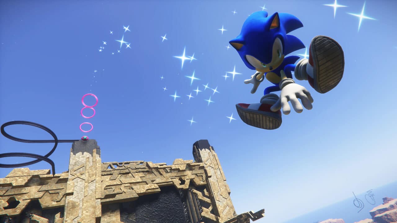 SEGA mostra capa  HQ que servirá como prólogo de Sonic Frontiers