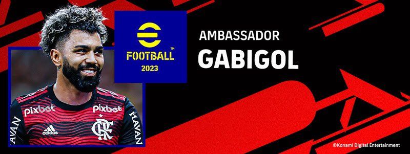 Gabigol é o novo embaixador do eFootball