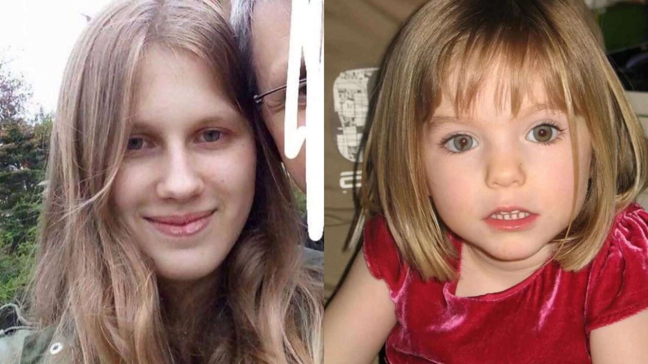 Internet reage e compara fotos da irma de Madeleine McCann com jovem que diz ser a menina desaparecida e1677685567476