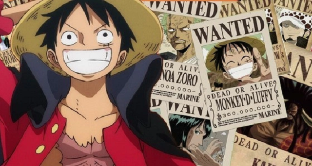 One Piece cartaz de procurado